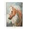 Brown Traditional Horse Canvas Wall Art, 47" x 32"